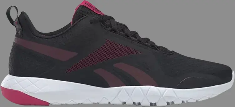 

Кроссовки wmns flexagon force 3 wide 'black maroon' Reebok, черный