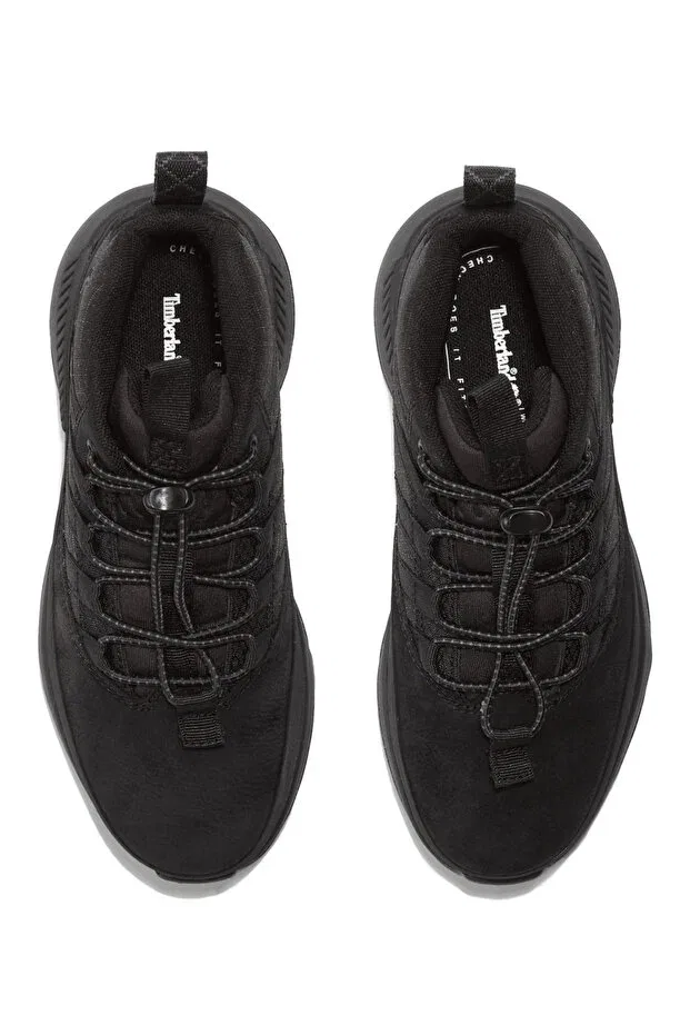 Детские ботинки для девочек шнурованные Euro Trekker Low Bunge Timberland, Black — фото 4