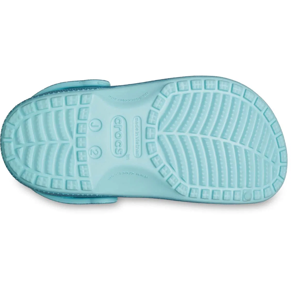 Детские сабо для девочек с принтом Classic Frozen Elsa Crocs, Multi — фото 4