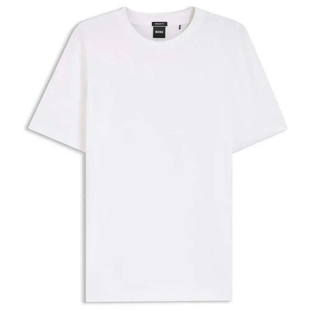 Мужская футболка с коротким рукавом BOSS Thompson 02 10281524, White