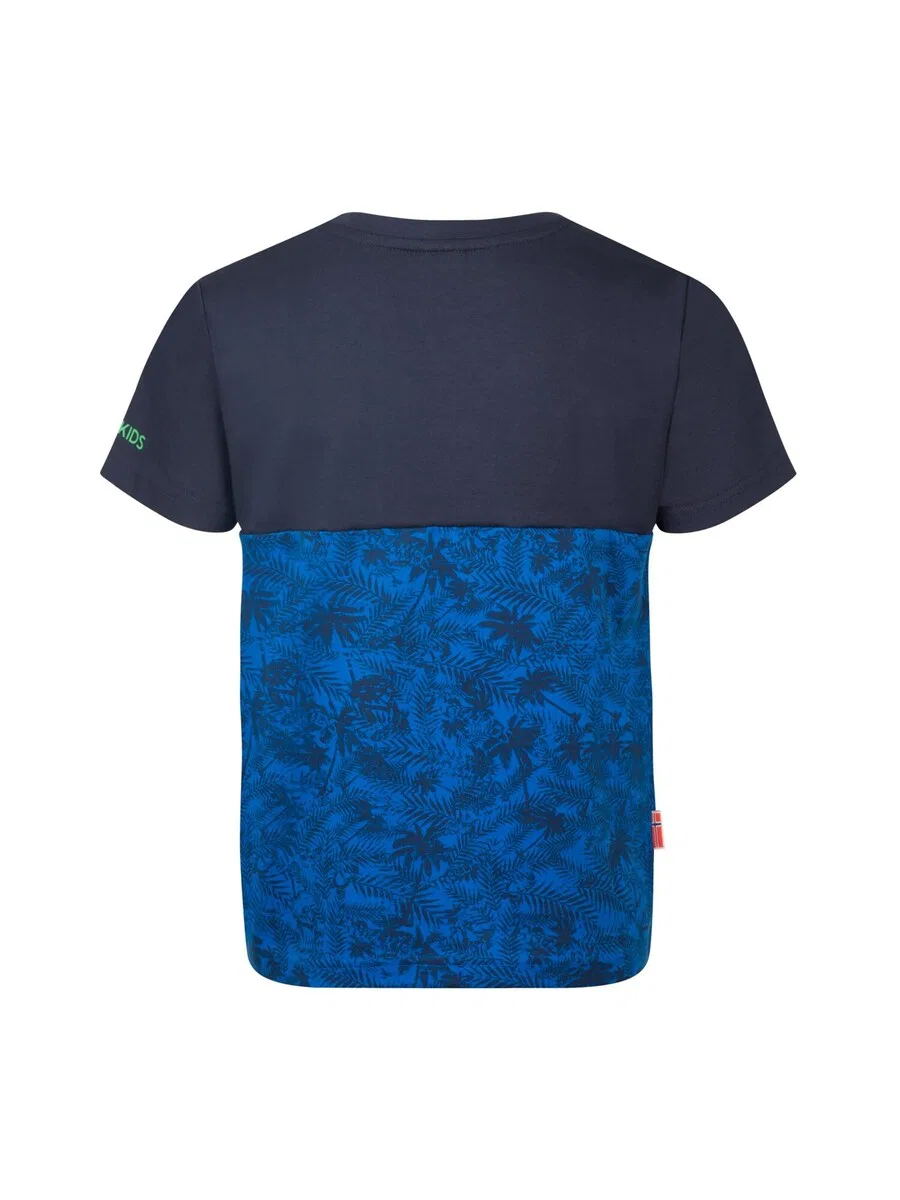 Футболка TROLLKIDS Performance Shirt в цвете Azure — фото 2