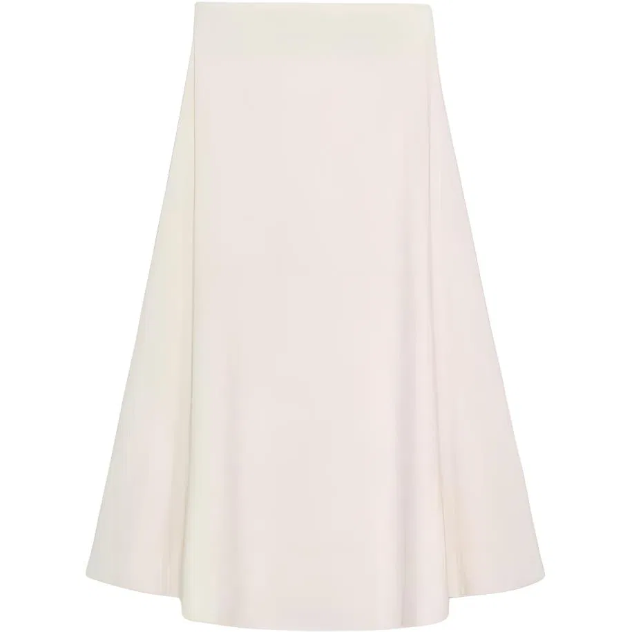 Женская юбка-трапеция Casual Long Skirts Frosted White ZARA, Frosted White