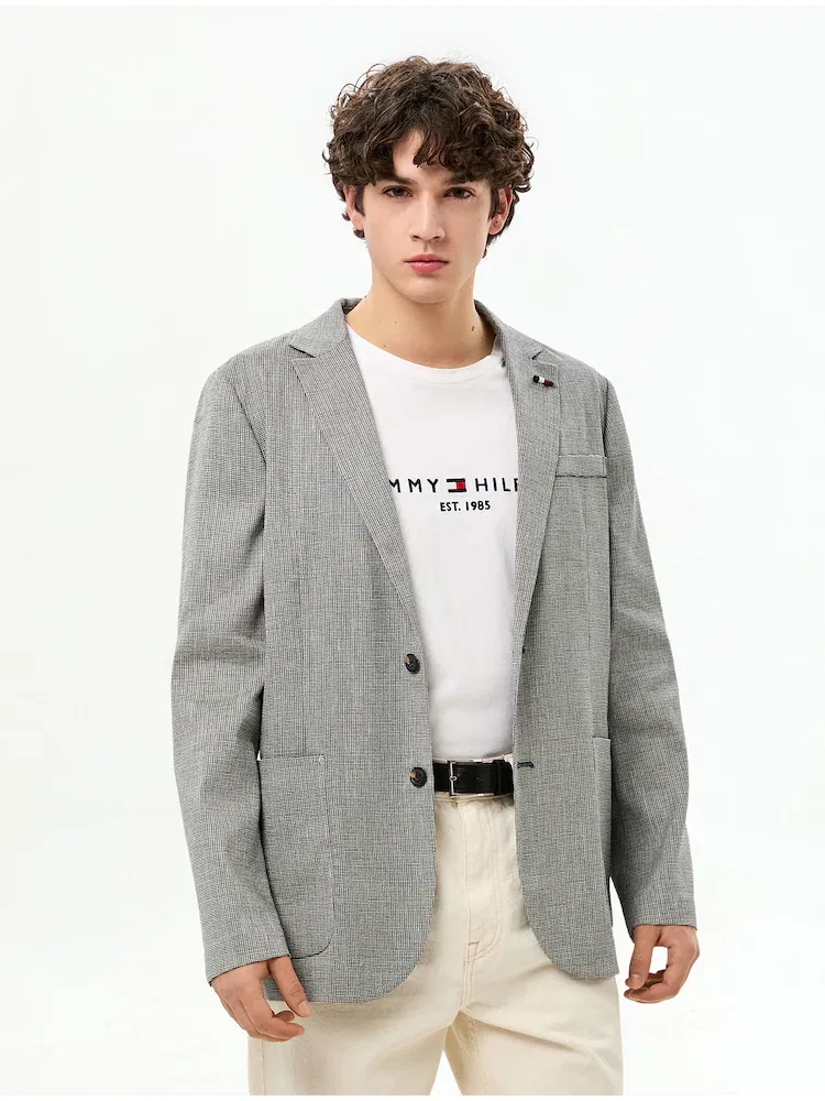 Пиджак структурированный TOMMY HILFIGER, Red