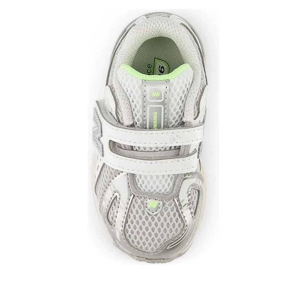 Детские кроссовки для малышей с сетчатым верхом New Balance 1906 Grey Matter Afterglow, серый — фото 3