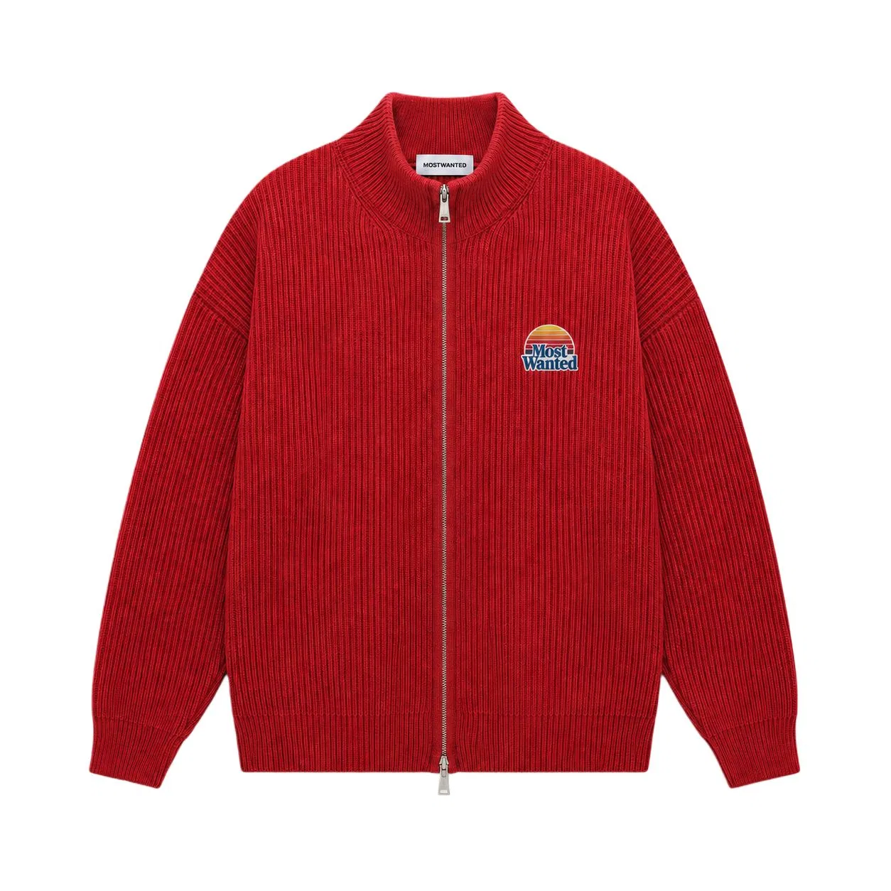 Детский свитер с воротником-стойкой Red MostwantedLab, Red