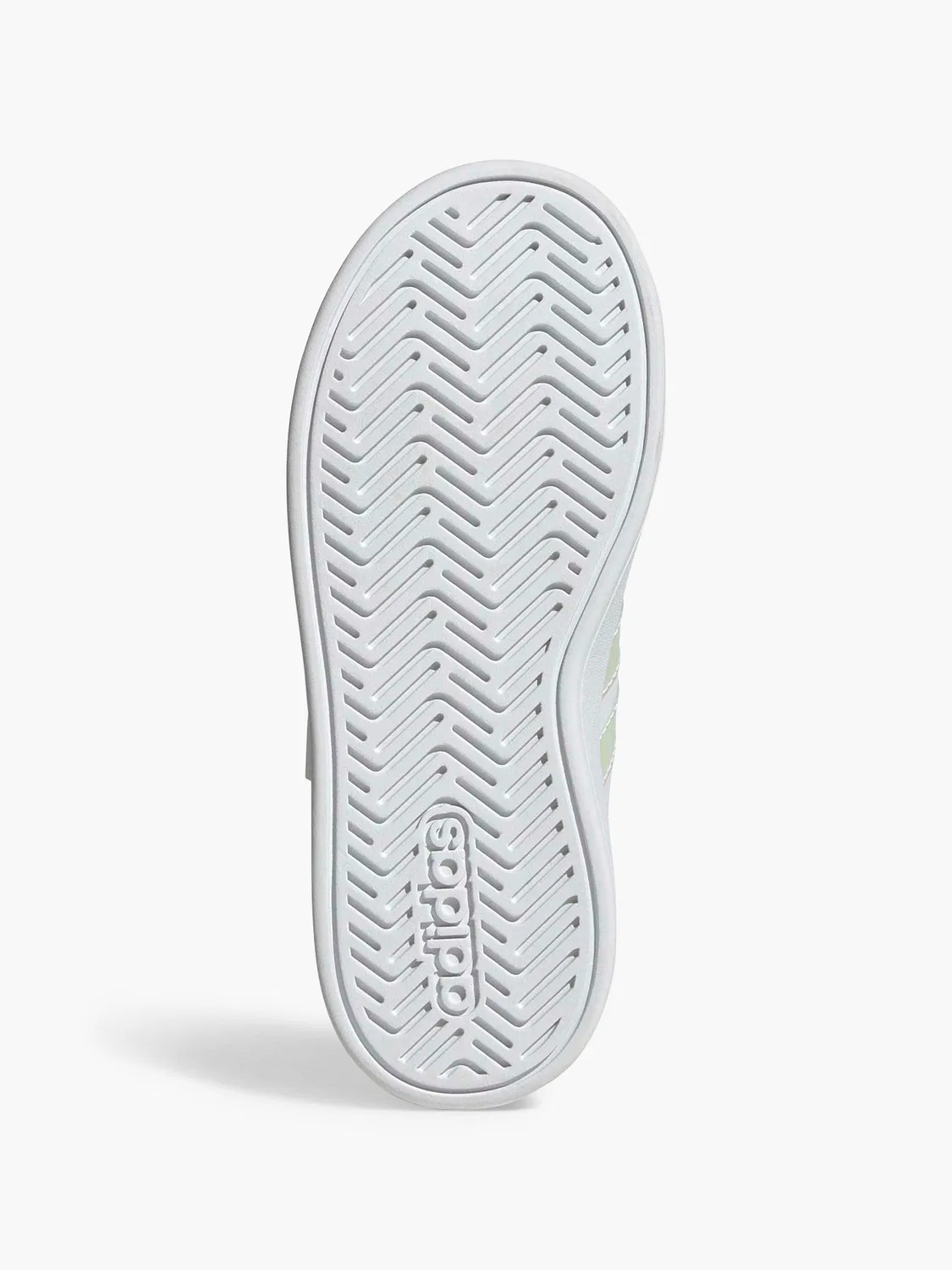 Детские кроссовки на липучках Adidas Grand Court 3.0 EL C, белый — фото 4