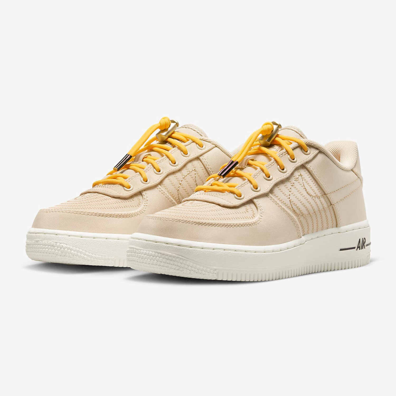 Кроссовки Nike Air Force 1 LV8 3 Big Kids', бежевый/мультиколор — фото 2