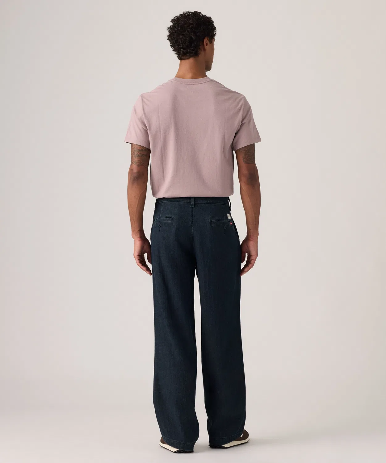 Мужские широкие брюки-чинос с защипами XX CHINO Baggy Pleats Levi's, Blue — фото 4