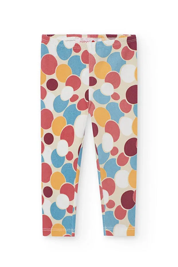 Детские леггинсы для девочек однотонные Boboli, Multicolor — фото 2