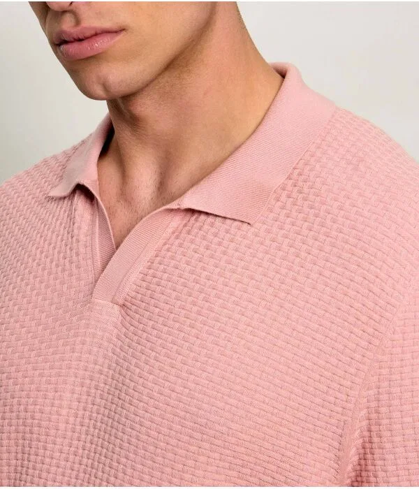 Мужское поло Regular Fit Polo H-Natalo BOSS, Rosa — фото 4