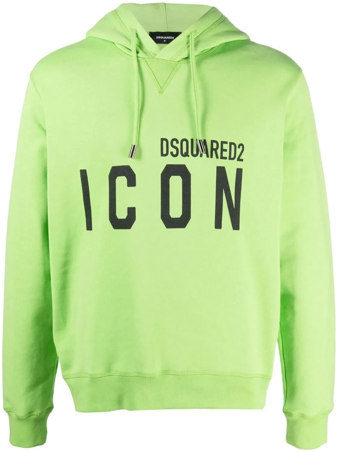 Хлопковая толстовка с принтом в виде иконок Dsquared2, зеленый