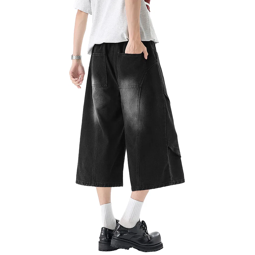 Детские джинсовые шорты с принтом Unisex Moderate PAL ONGACO, Yellow Mud — фото 4