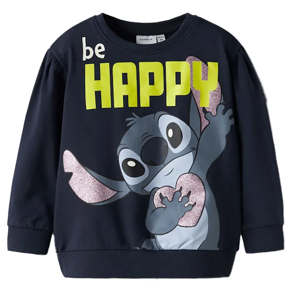 Свитшот Didi Stitch Name It, синий — фото 2