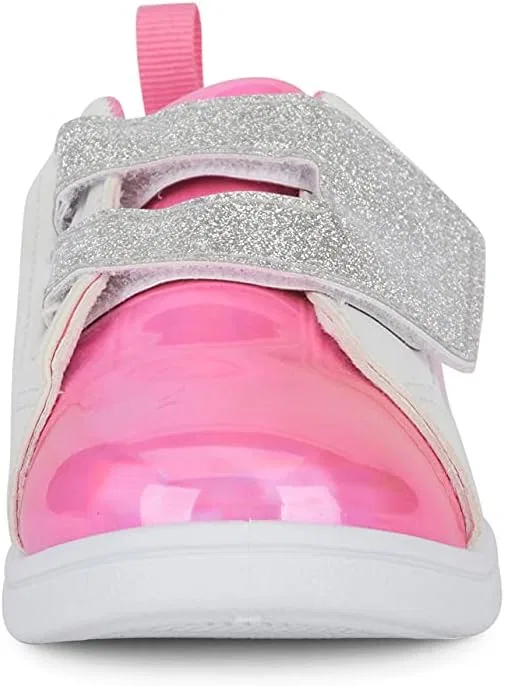 Детские кроссовки для девочек с принтом Unicorn High Top AQUAKIX, Pink — фото 2