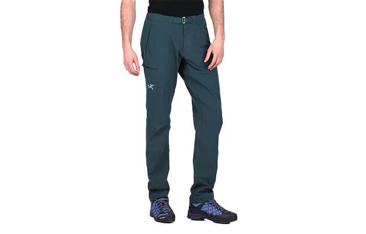 Мужские софтшелл-брюки с длинными штанинами Gamma LT Arcteryx, Vintage Green/Tatsu — фото 4