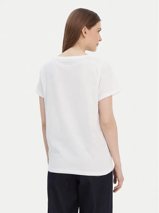 Футболка relaxed fit Tommy Hilfiger, белый — фото 3