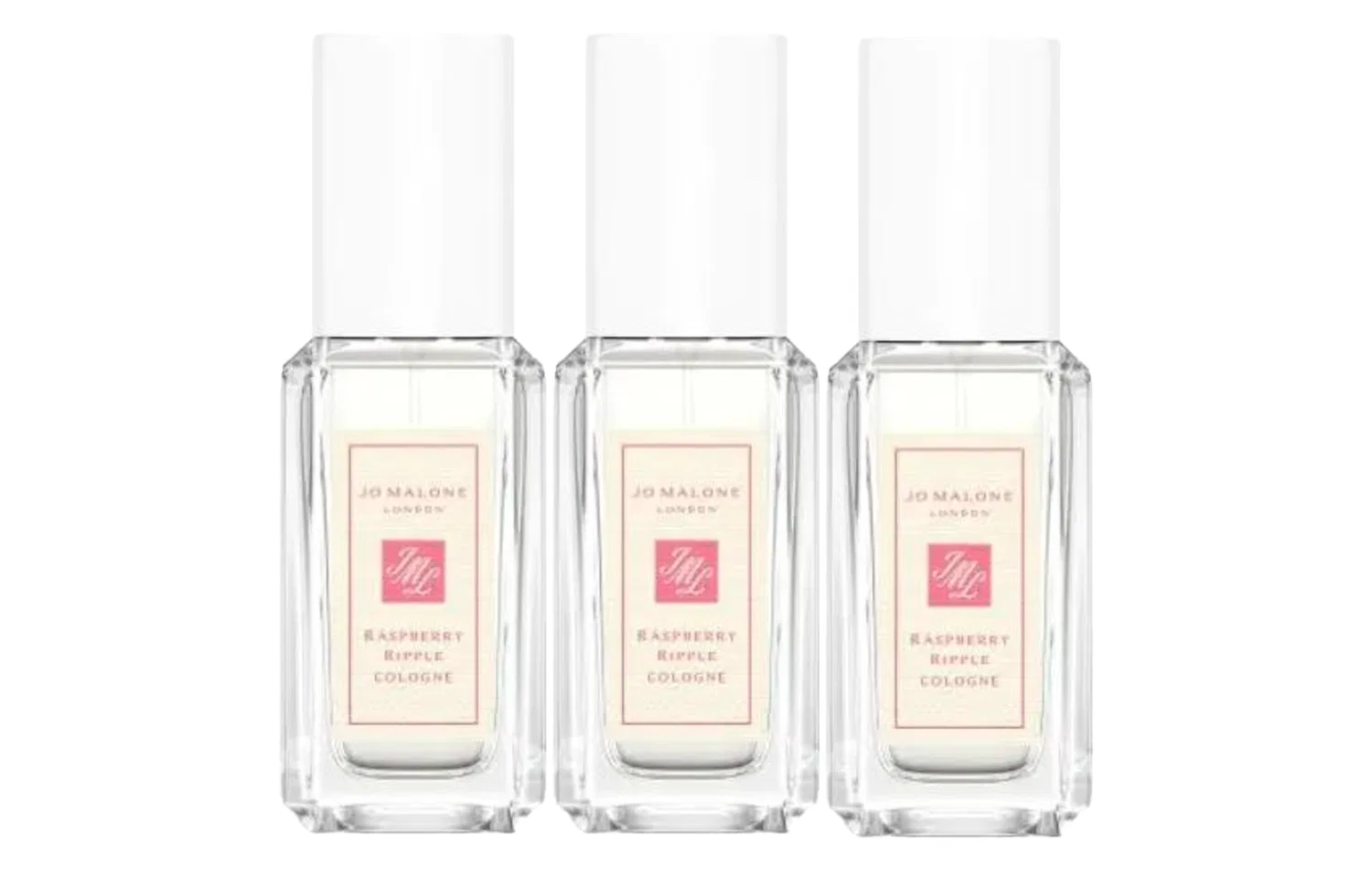 Набор пробников женской туалетной воды Summer Raspberry, Jo Malone London, 9 мл*3, Blackcurrant Bergamot