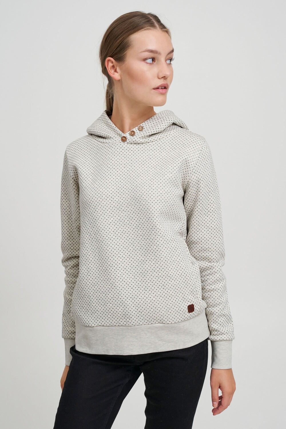 

Толстовка Oxmo Kapuzenpullover, серый