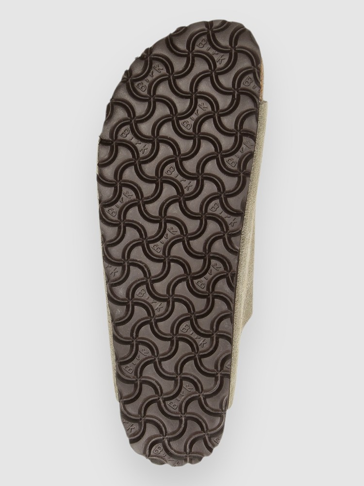 Сандалии Birkenstock Arizona Suede Leather Sandalen, taupe — фото 3