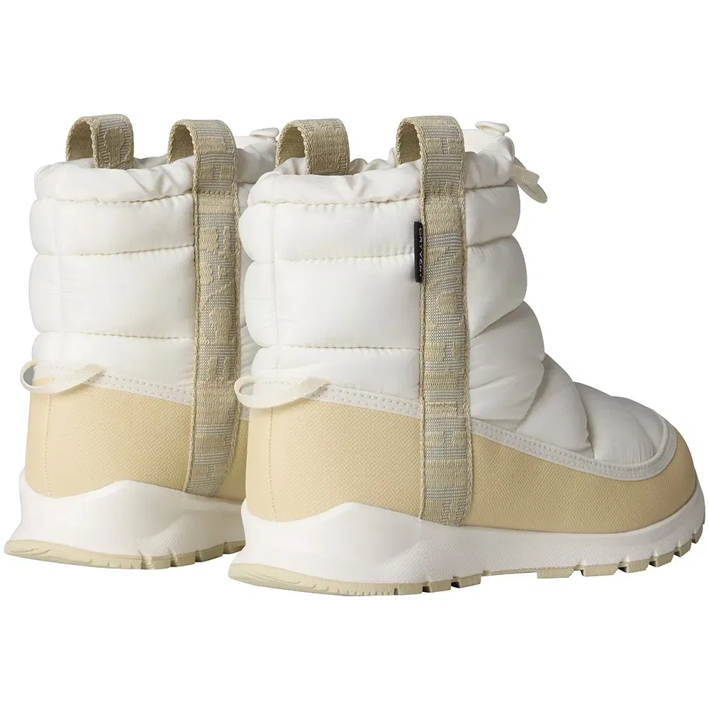 Детские ботинки для девочек с утеплителем ThermoBall The north face, White — фото 3