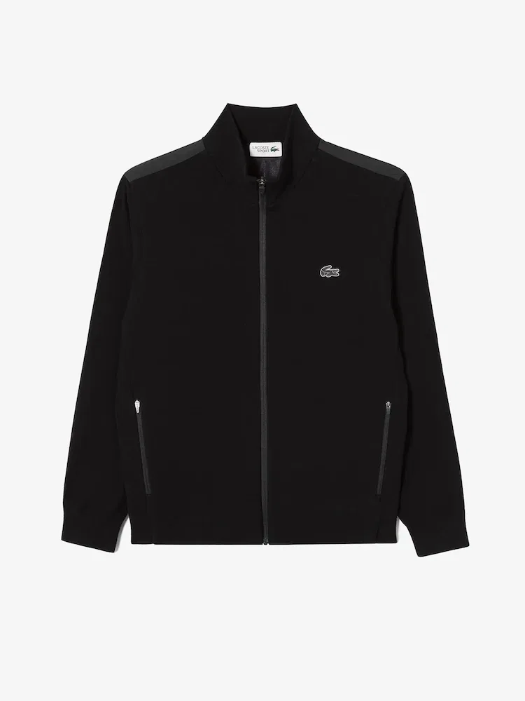 Свитер мужской с высоким воротником LACOSTE, Tiping Hybrid Full Zip — фото 4