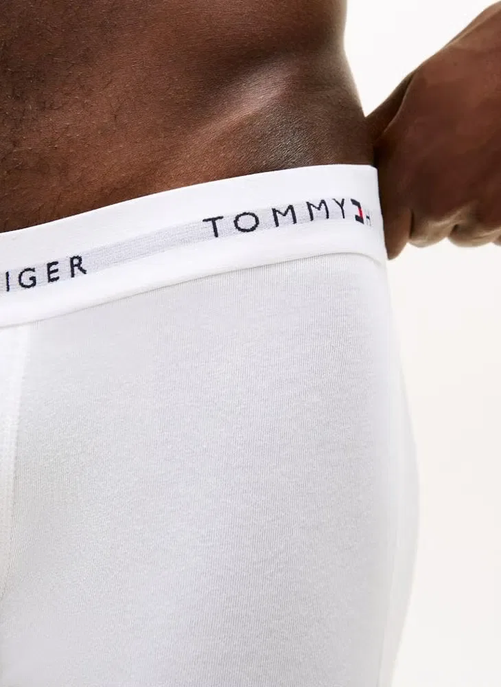 Трусы-боксеры низкой посадки комплект 3 шт Tommy Hilfiger, черный — фото 4