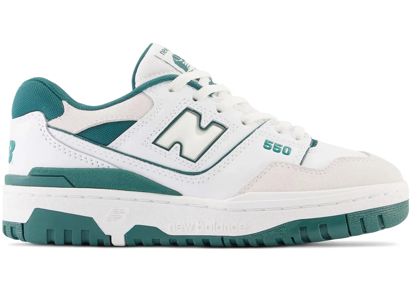 Детские кроссовки Lifestyle New Balance 550, White/Vintage Teal