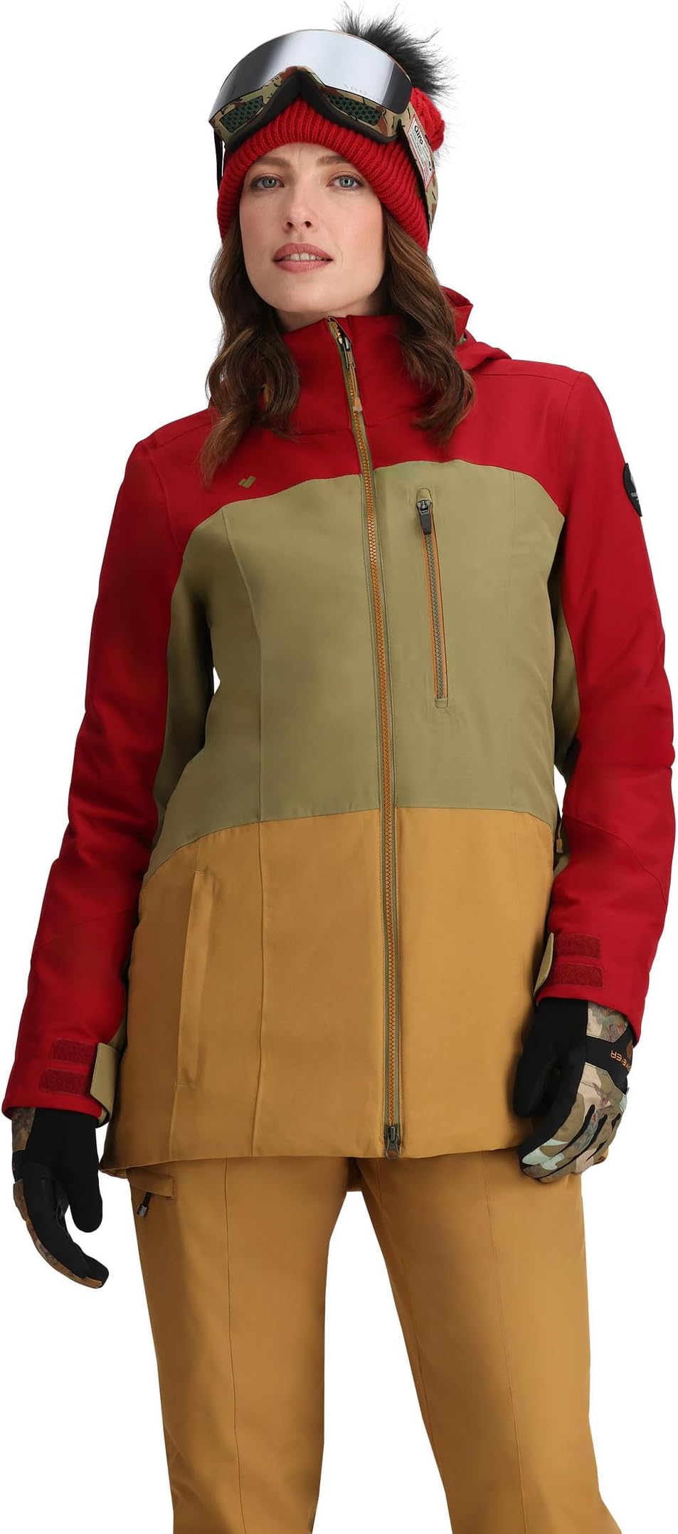 

Куртка Obermeyer First Chair Jacket, цвет Smokey Olive
