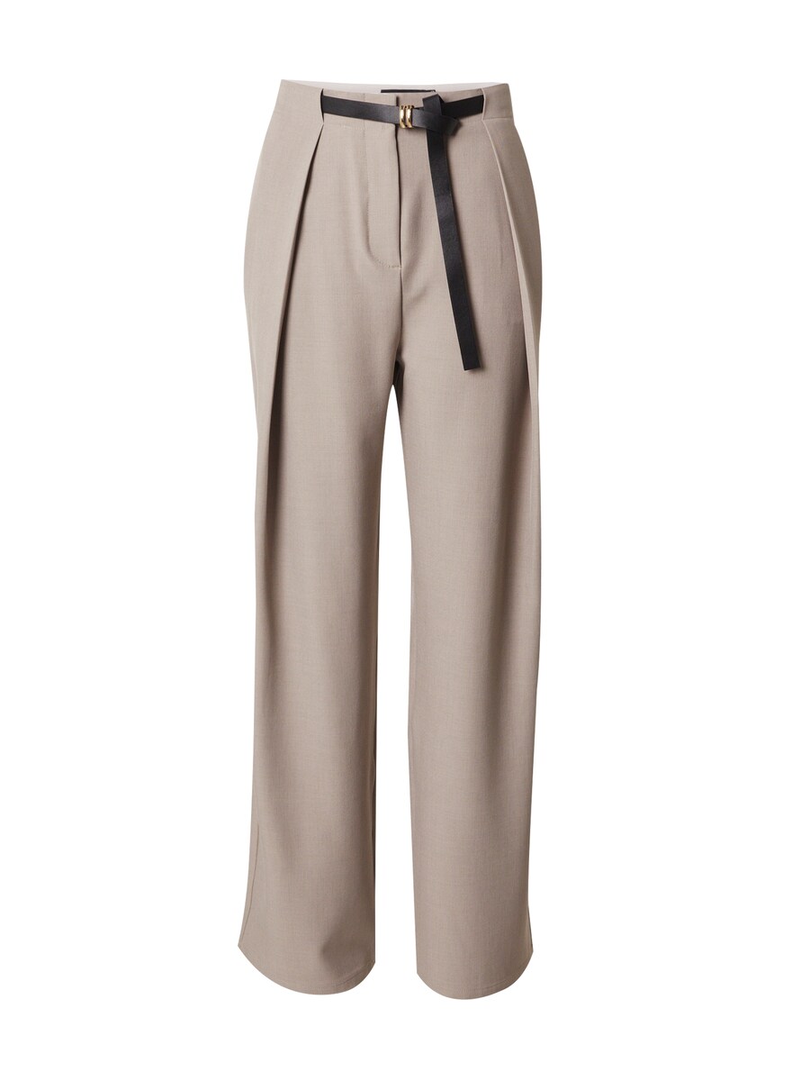 

Брюки со складками спереди VERO MODA Wide leg Pleat-Front Pants VMZOE, серый