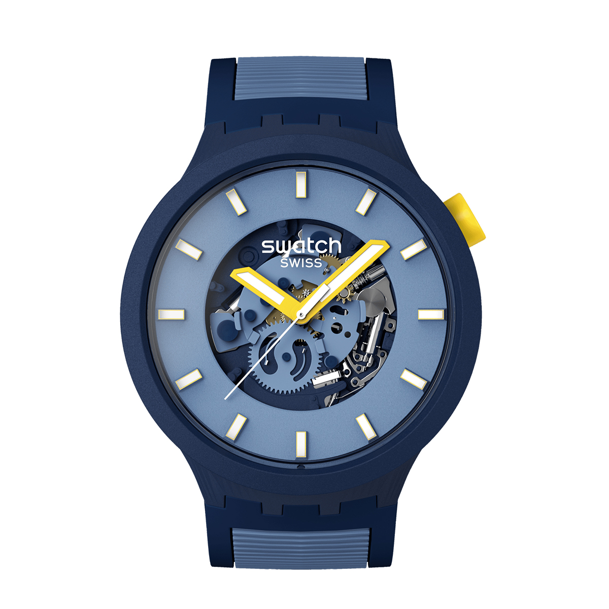 

SWATCH Часы Men 47mm Blue Watch SB05N117, Blue