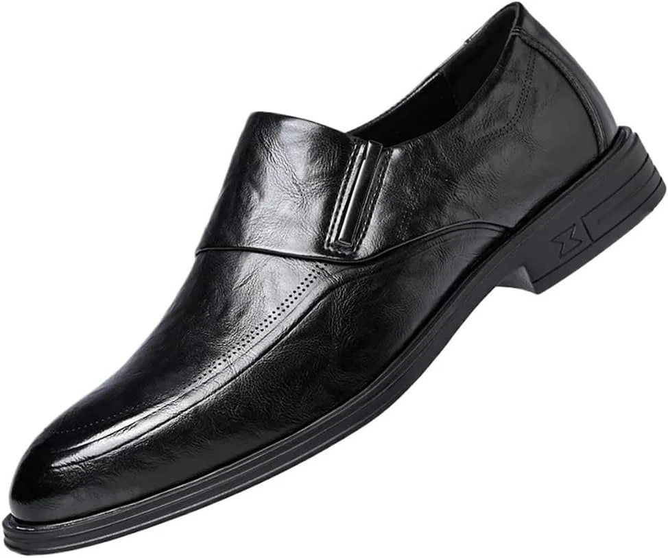 Лоферы мужские кожаные Oxfords Black UOPYNE