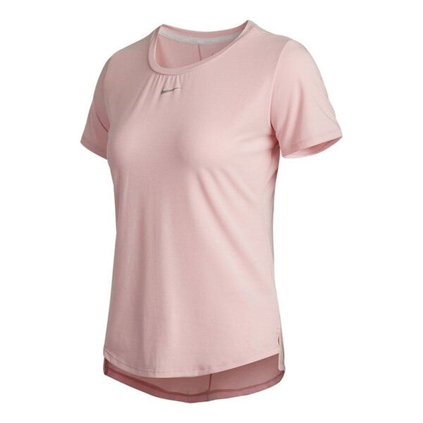 

Футболка dri fit training sports quick dry round neck t shirt pink Nike, розовый