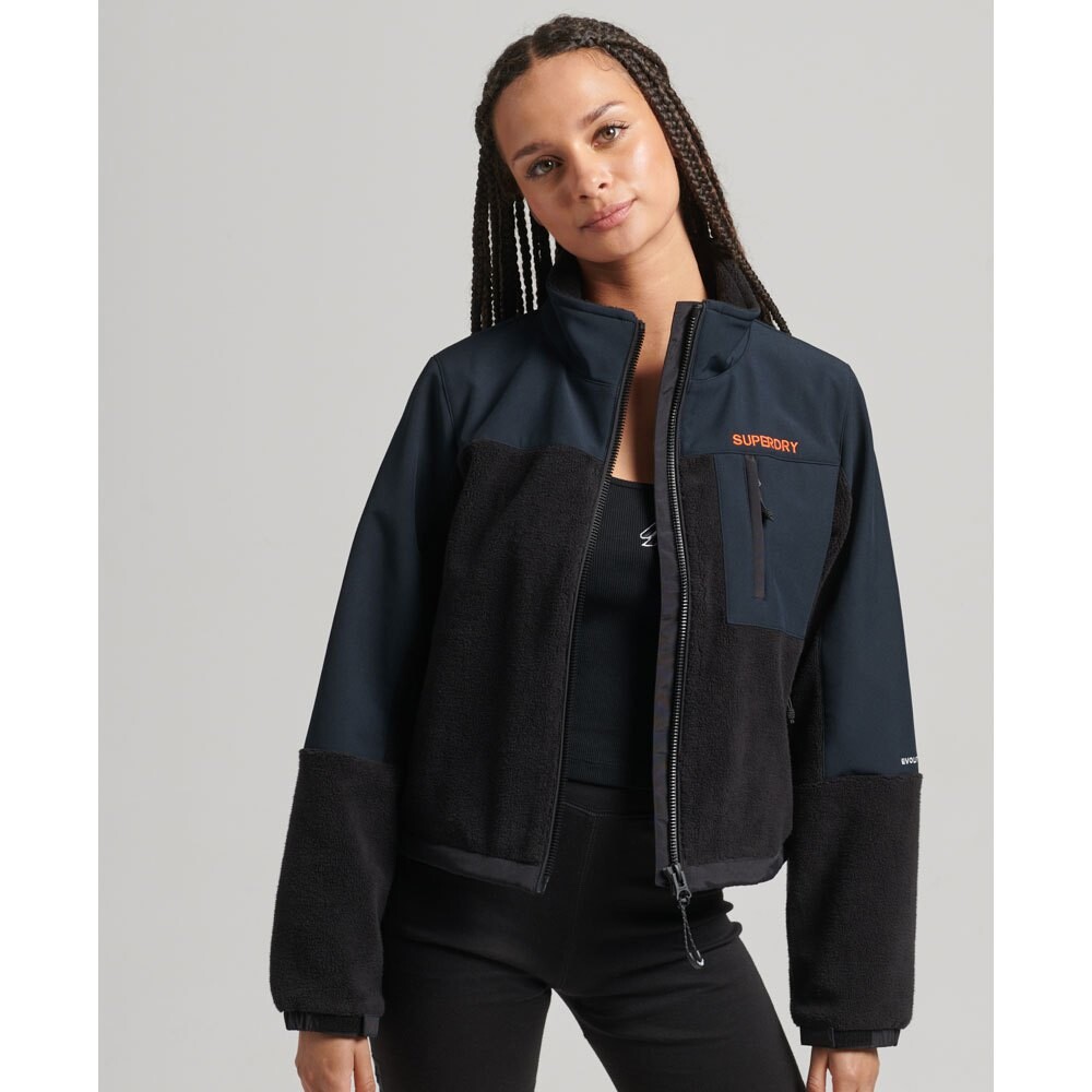 

Куртка Superdry Code Hybrid Trekker, черный