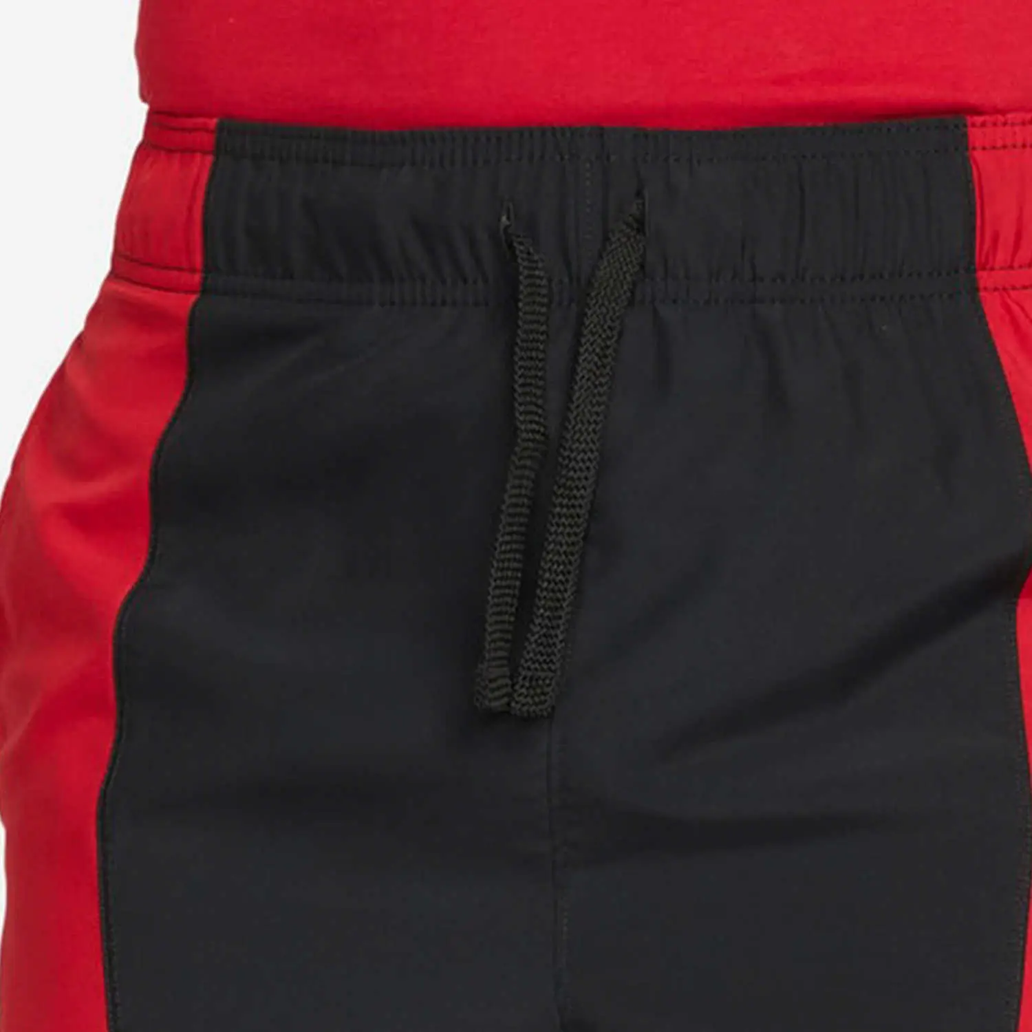 Jordan Мужские баскетбольные шорты dri fit черные красные — фото 4