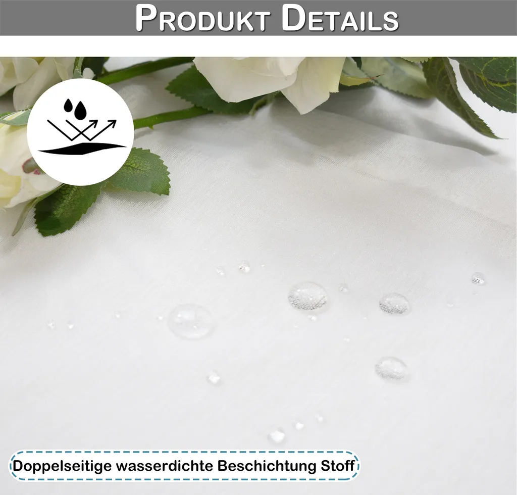 

Шторы Easy home, белый