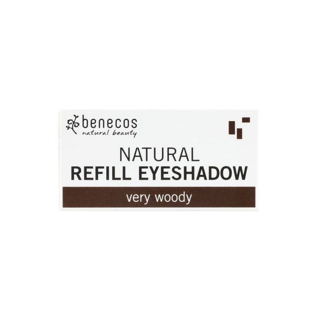 Натуральный сменный блок теней для век Benecos, цвет very woody — фото 3