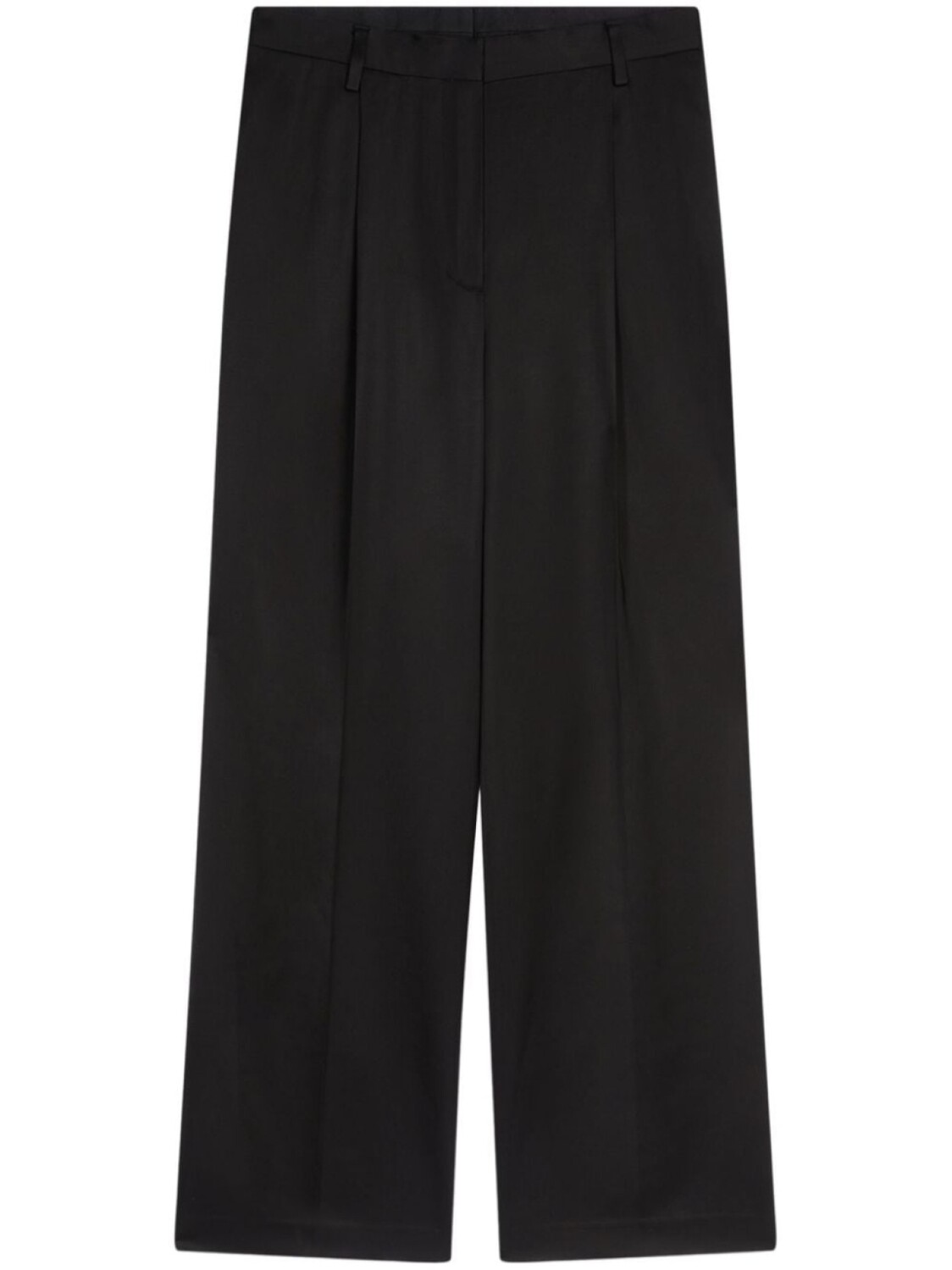 

DRIES VAN NOTEN брюки палаццо со складками, черный