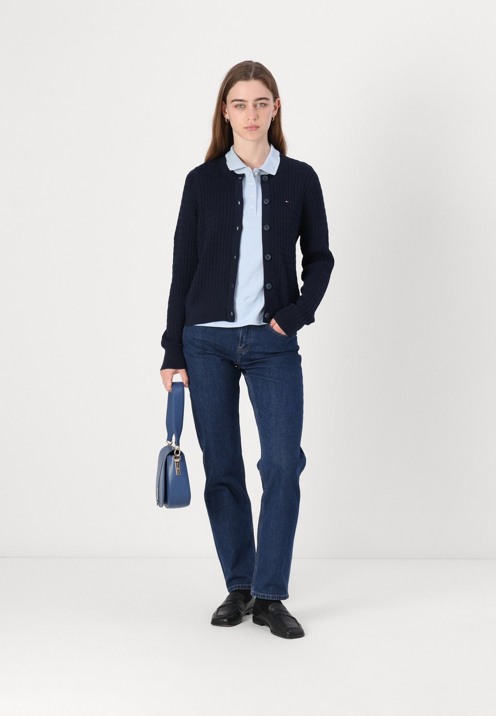 

Кардиган Tommy Hilfiger, темно-синий