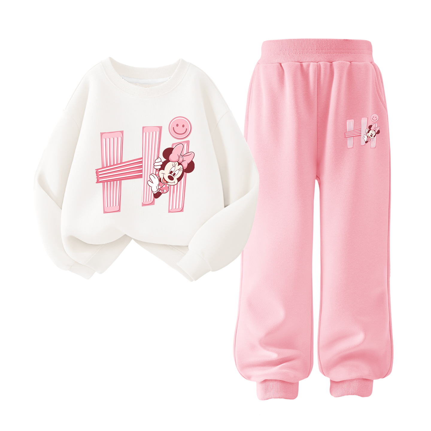 

Детская повседневная спортивная одежда Disney, белый