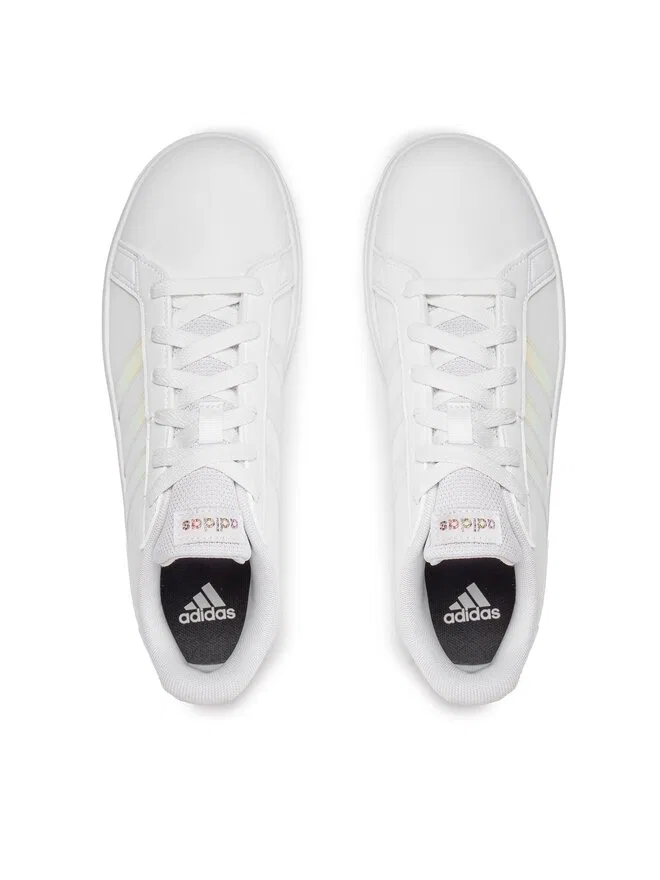 Кроссовки Grand Court Lifestyle Lace Tennis Shoes GY2326 белые adidas — фото 4