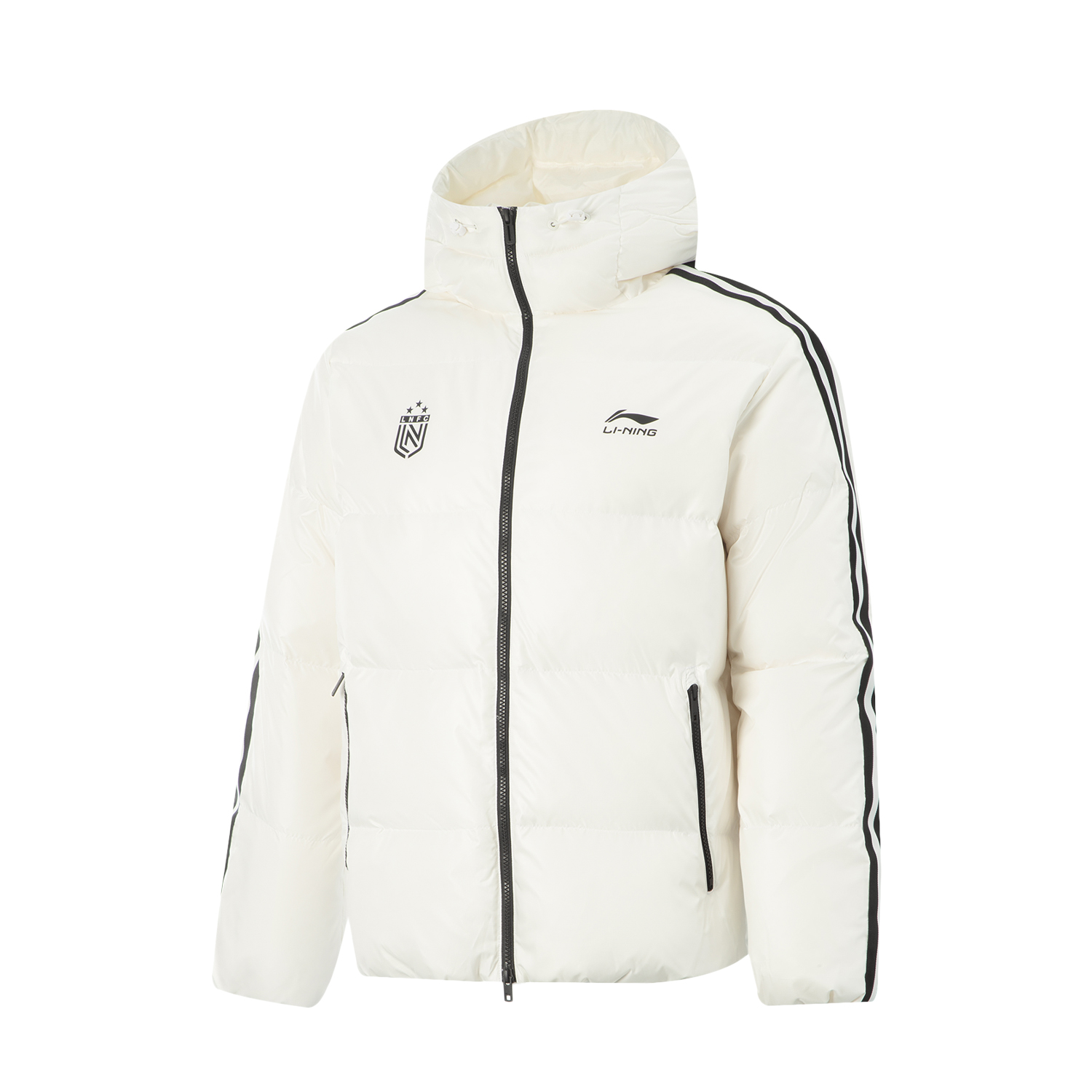 

LINING Спортивная куртка пуховик унисекс айвори, Ivory