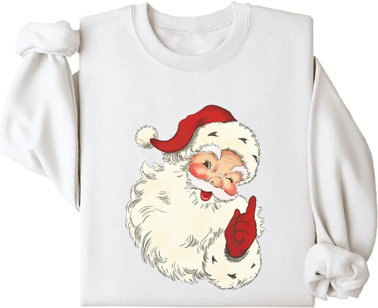 

Рождественский свитшот для женщин, Santa Sweatshirt Niaday