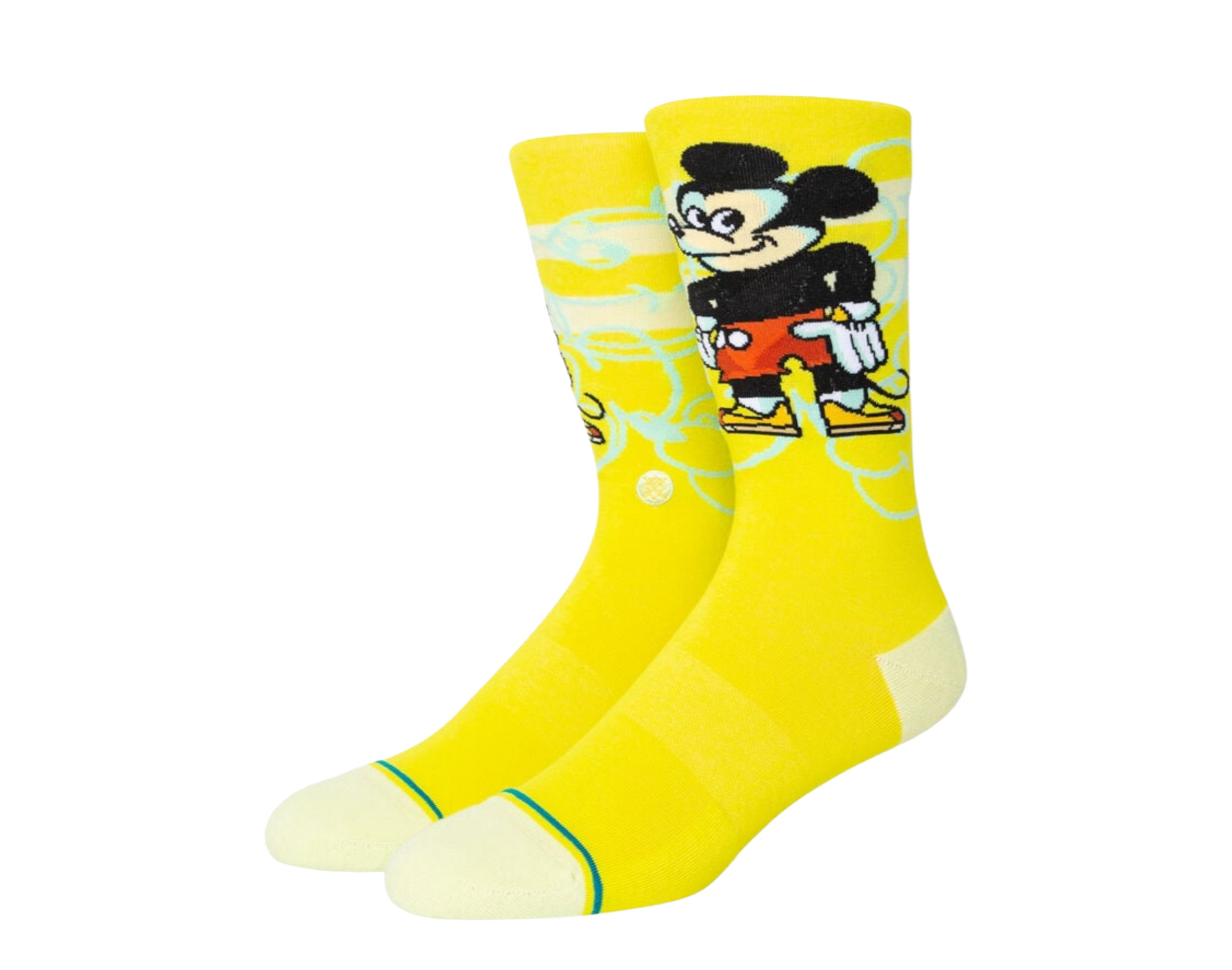 

Носки Stance x Dillon Froelich Mickey Crew Lime Yellow A545D22MIC-LIM
