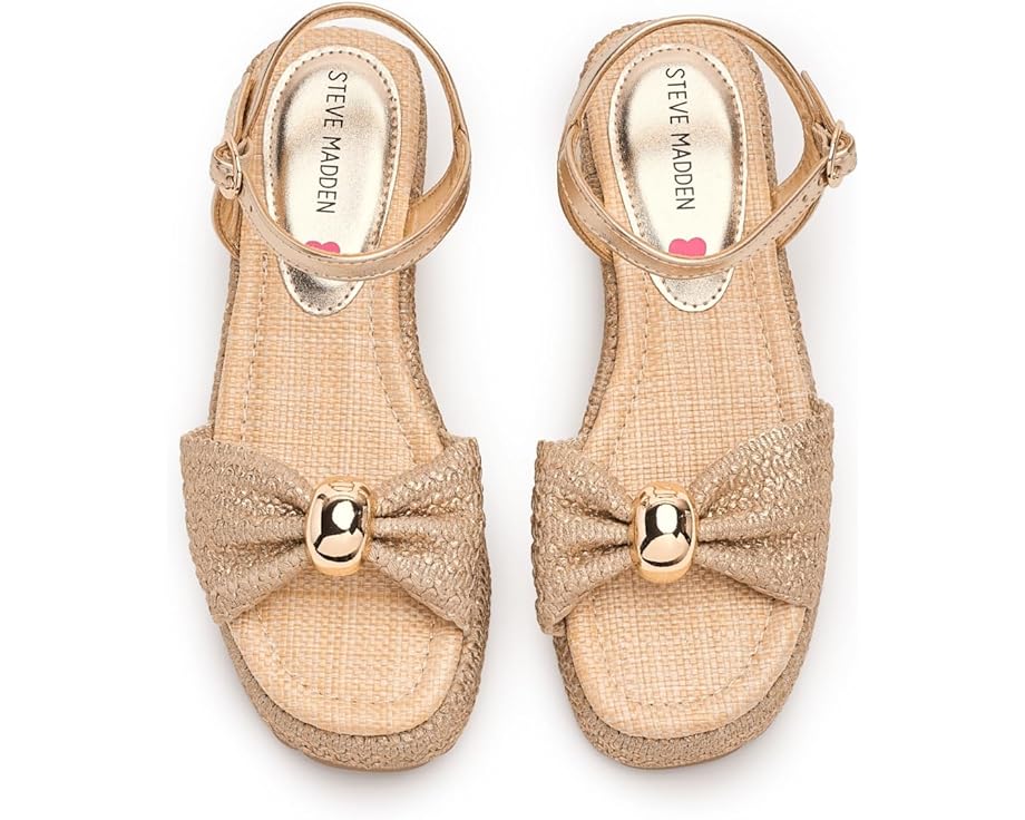 Детские туфли Steve Madden Chayna (Little Kid/Big Kid) Steve Madden Kids, Gold — фото 2