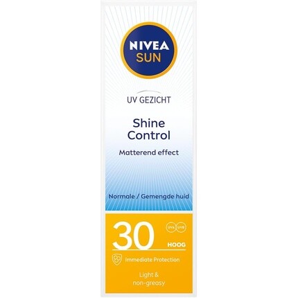 

Sun Face Shine Control Spf30 50мл, Nivea