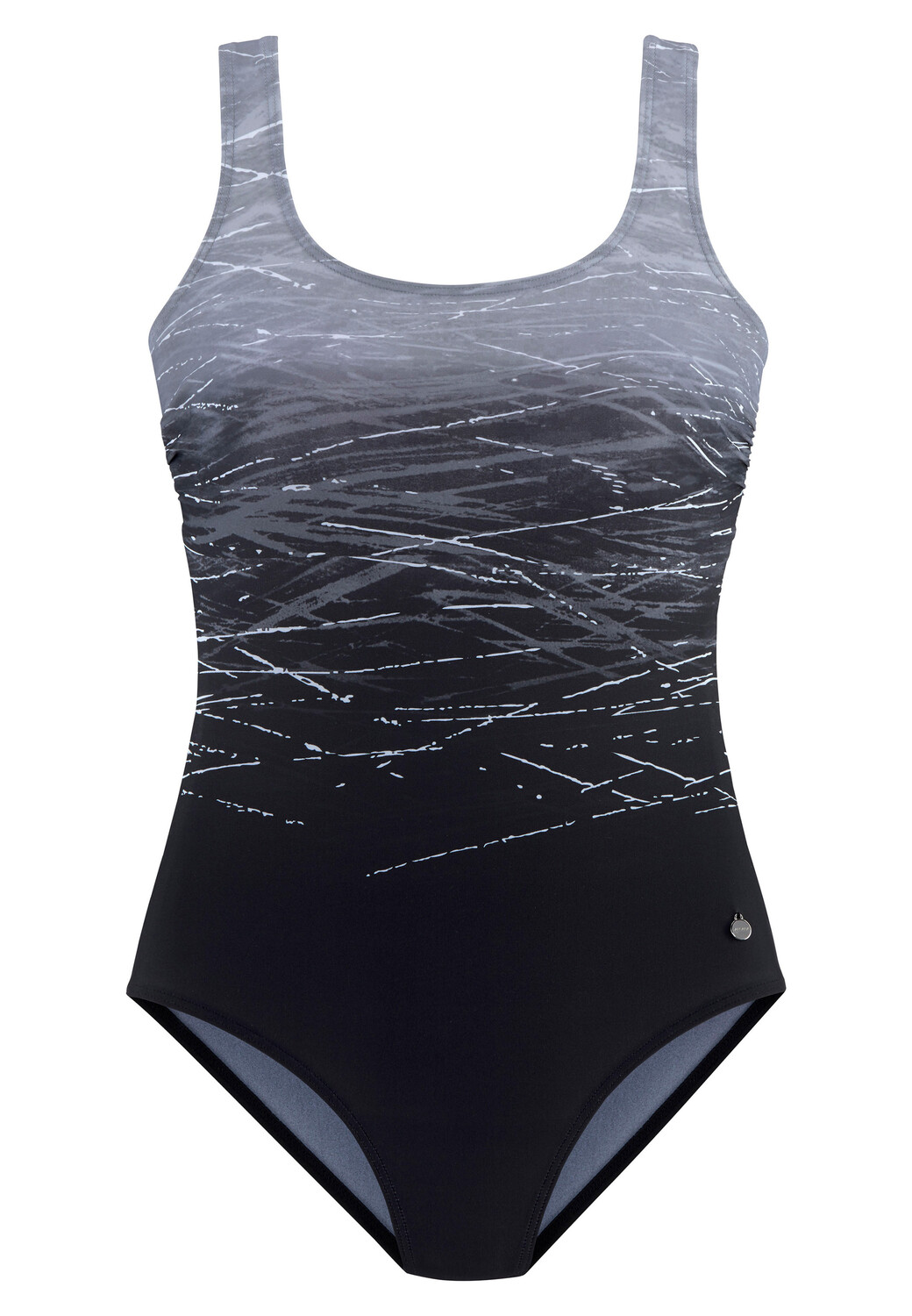 

Купальник LASCANA Basic, цвет Black Gray