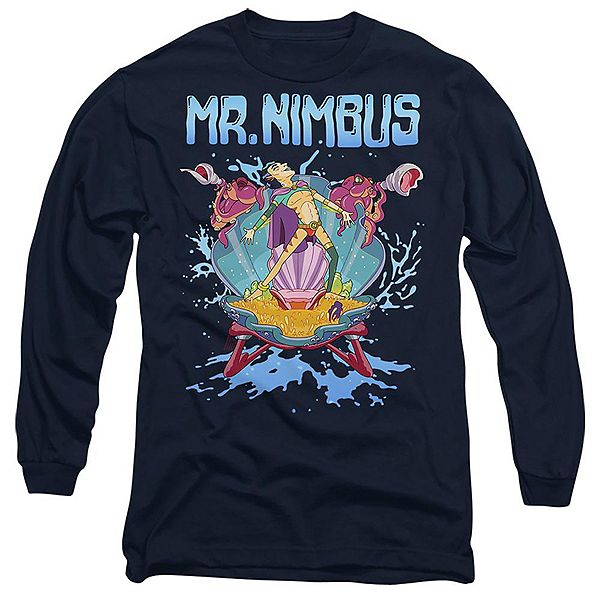 

Футболка с длинным рукавом Rick and Morty Mr Nimbus Licensed Character