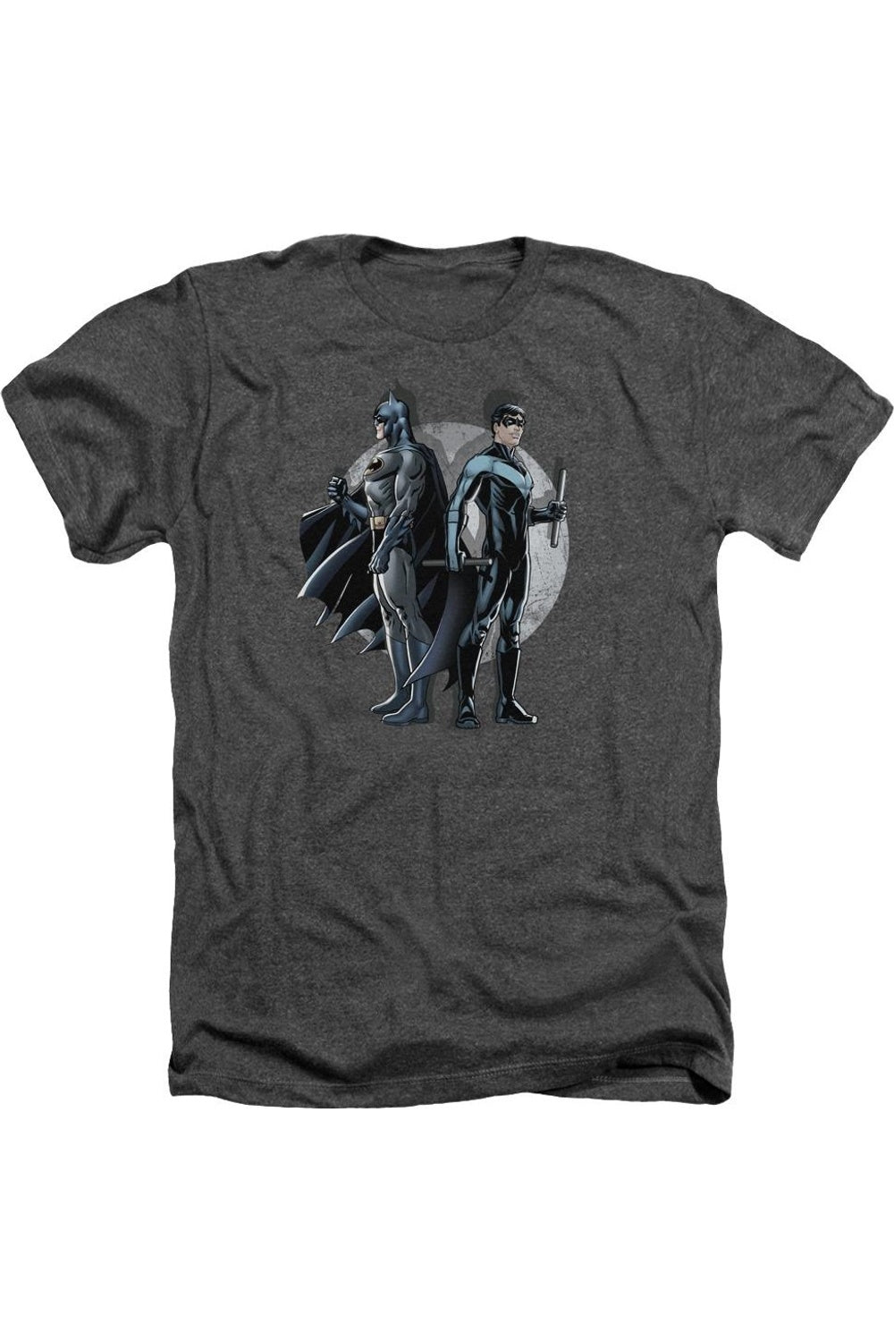 

Футболка / футболка для взрослых Batman Spotlight Heather Gildan, цвет charcoal