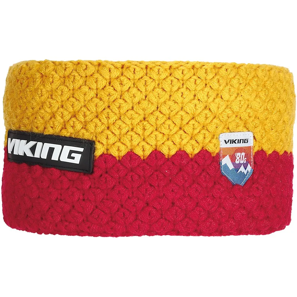 

Повязка на голову Viking Riddle, желтый/красный