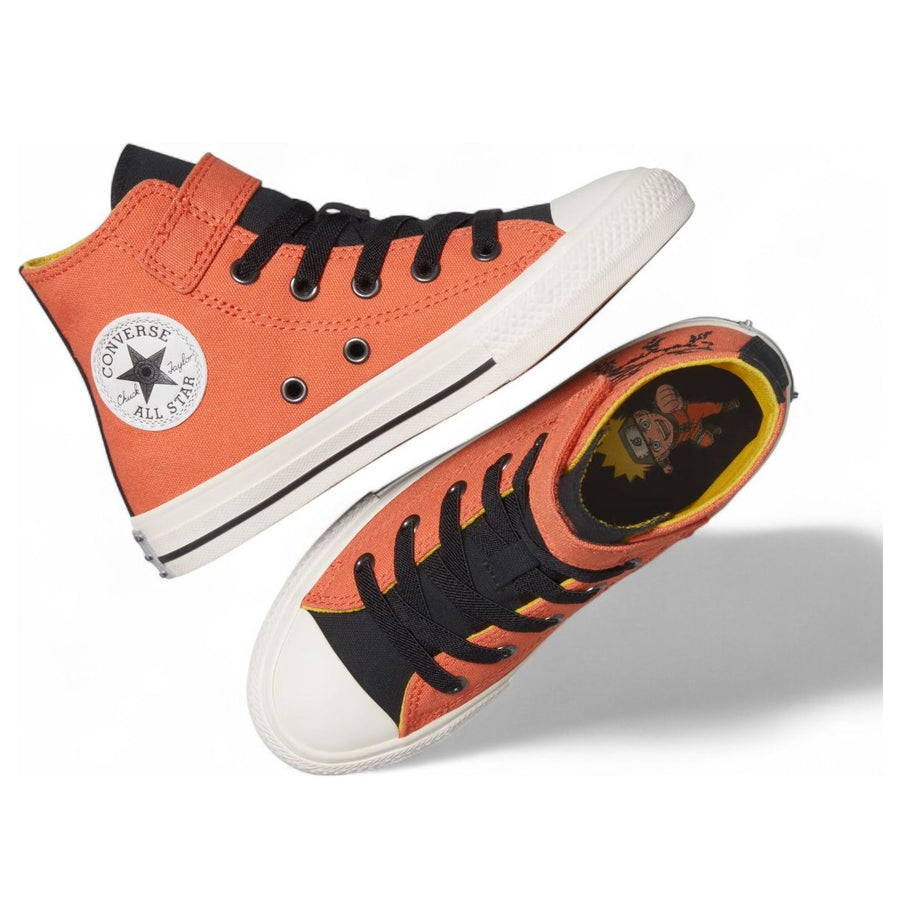 Кроссовки (PS) Converse x Naruto Chuck Taylor All Star EasyOn Hi 'Pale Magma', оранжевый — фото 4